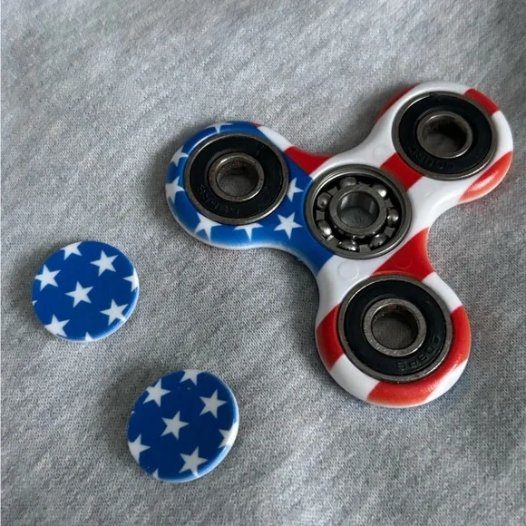 Flag print fidget spinner - Picture 2 of 7
